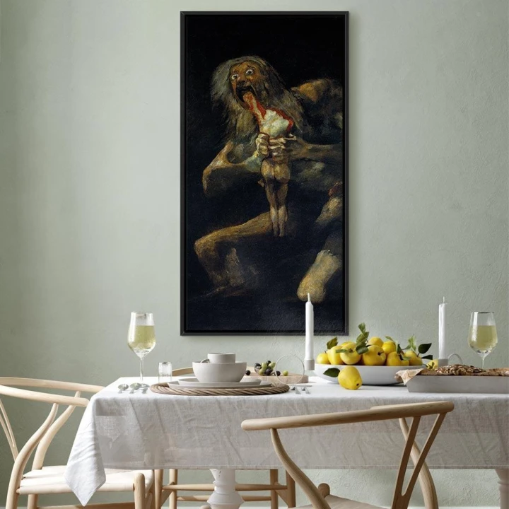 Obraz - Francisco Goya – Saturn pożerający własne dzieci