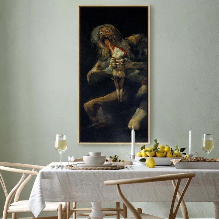 Obraz - Francisco Goya – Saturn pożerający własne dzieci