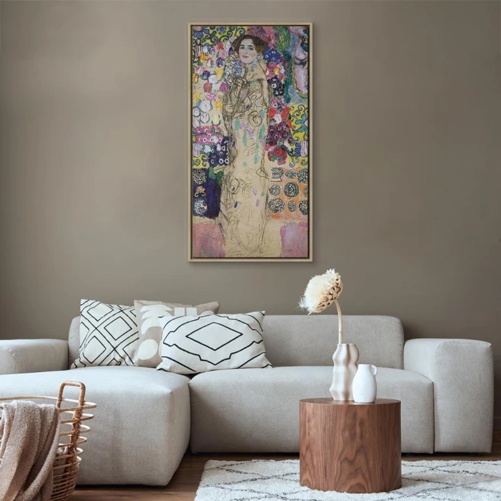 Obraz - Gustav Klimt – Portrait of Maria Munk