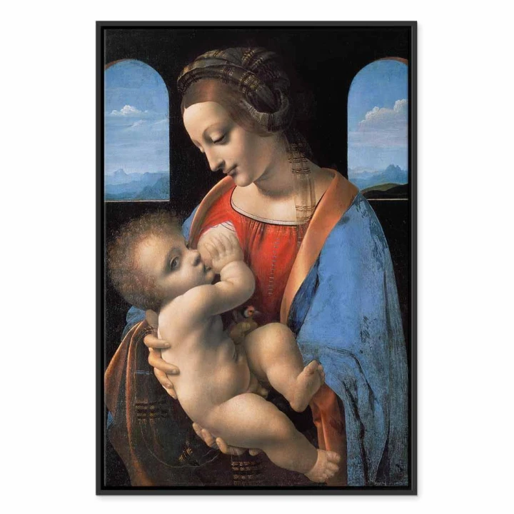 Obraz - Leonardo da Vinci – Madonna Litta