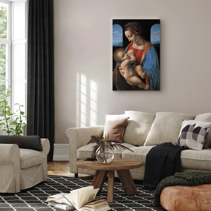 Obraz - Leonardo da Vinci – Madonna Litta