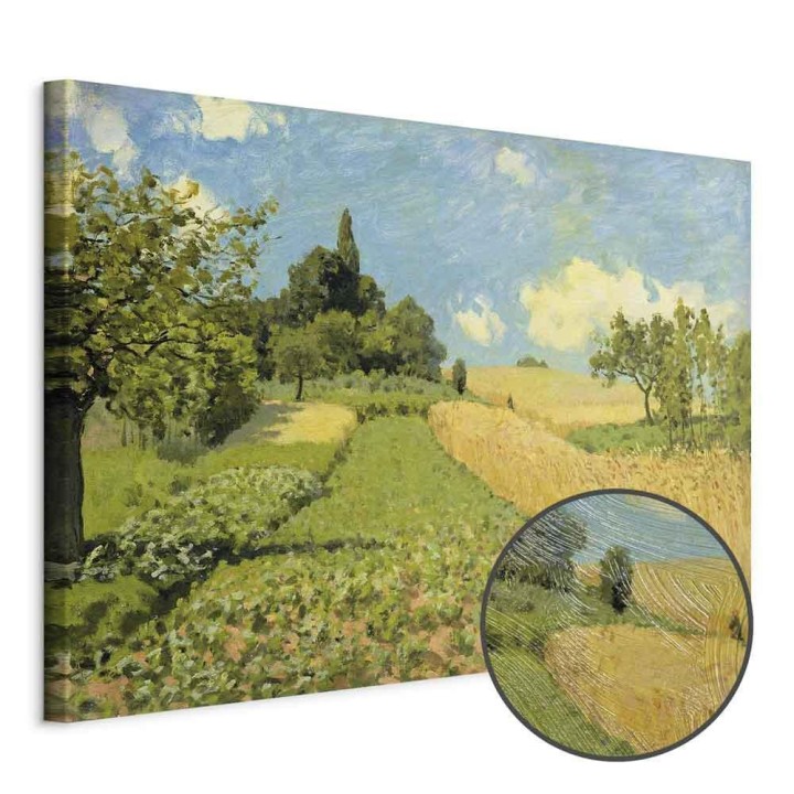 Obraz - Alfred Sisley – Pole pszenicy koło Argenteuil