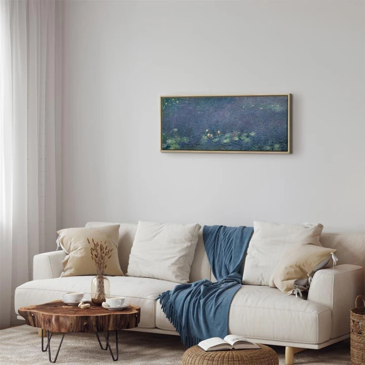 Obraz - Claude Monet – Nenufary (Lilie wodne) III