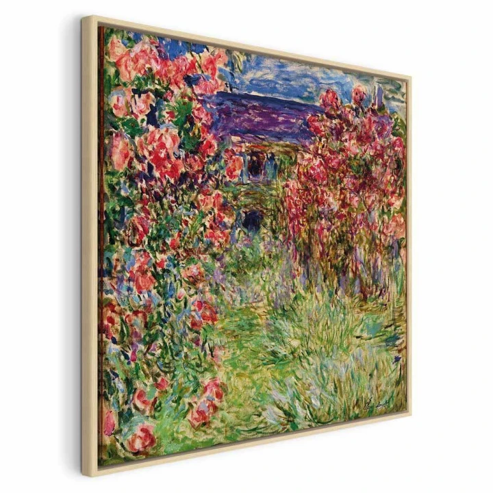 Obraz - Claude Monet – Dom wśród róż