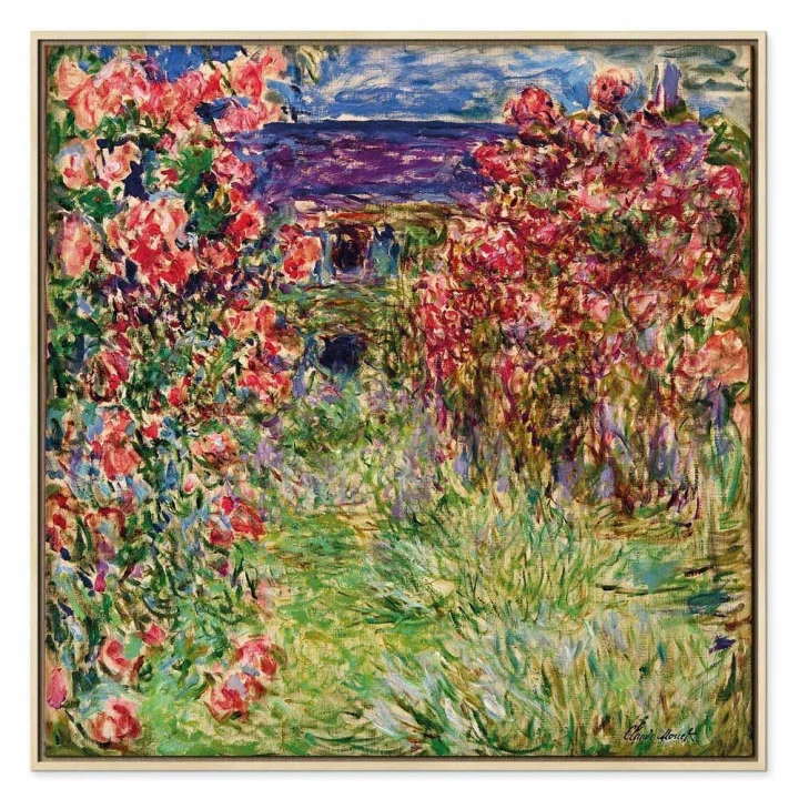 Obraz - Claude Monet – Dom wśród róż