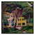 Obraz - August Macke – Staudacherhaus in Tegernsee