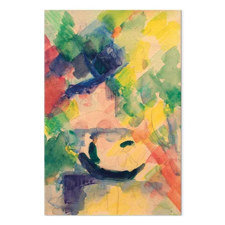 Obraz - August Macke – Para w łodzi