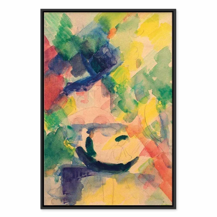Obraz - August Macke – Para w łodzi