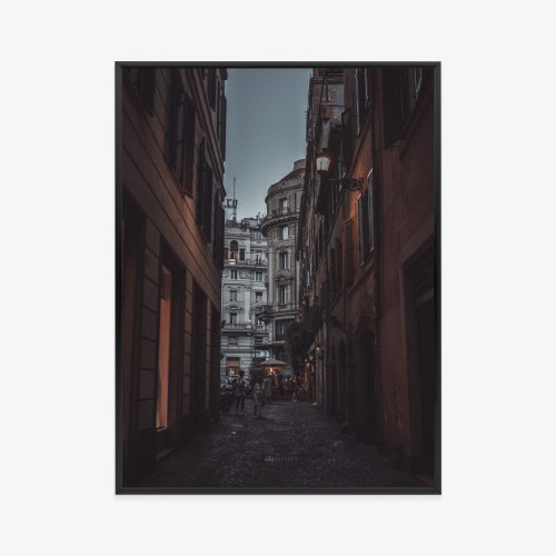 Plakat Nocny Spacer Po Rzymie