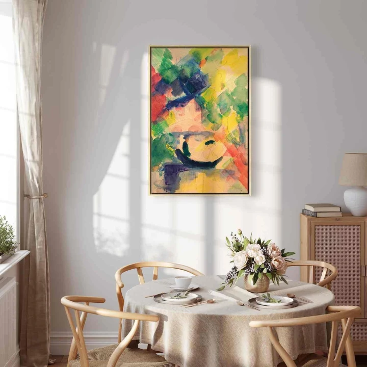 Obraz - August Macke – Para w łodzi