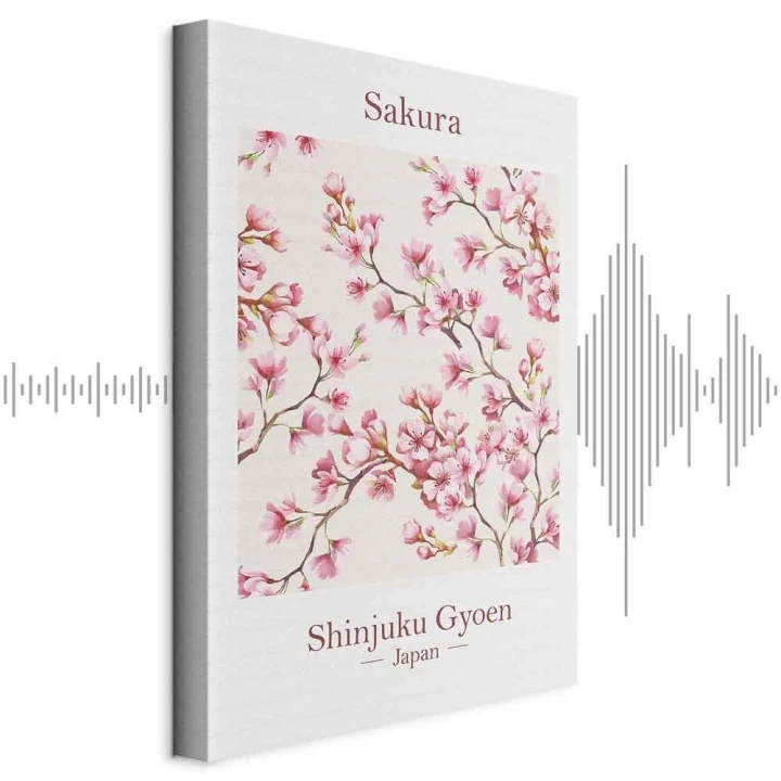 Obraz - Sakura (1-częściowy) pionowy