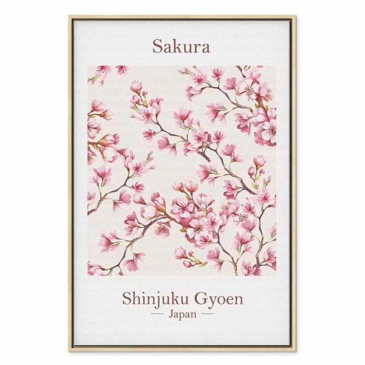 Obraz - Sakura (1-częściowy) pionowy