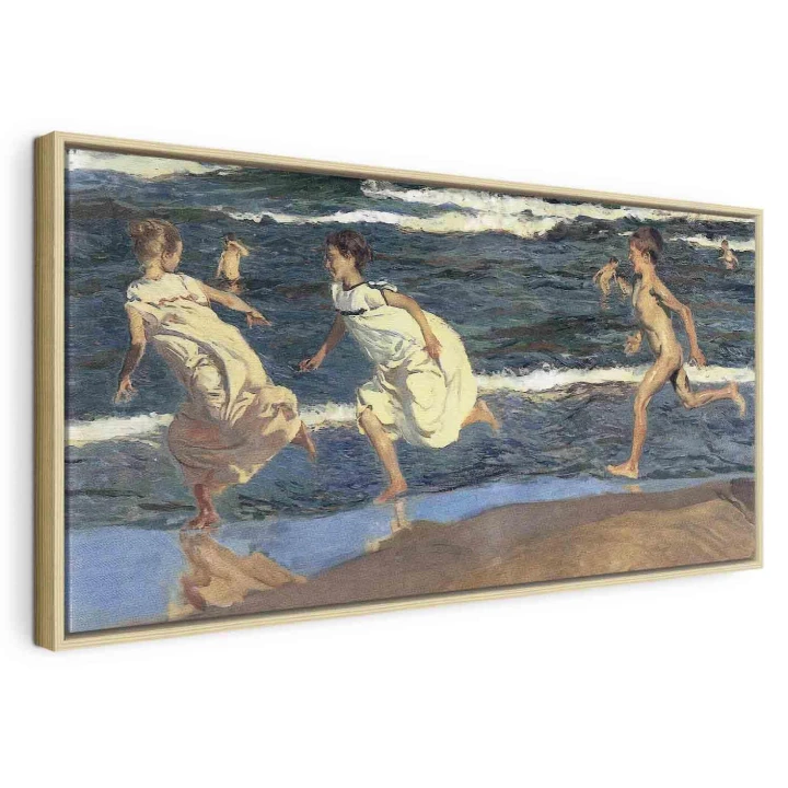 Obraz - Joaquín Sorolla y Bastida – Bieg wzdłuż plaży