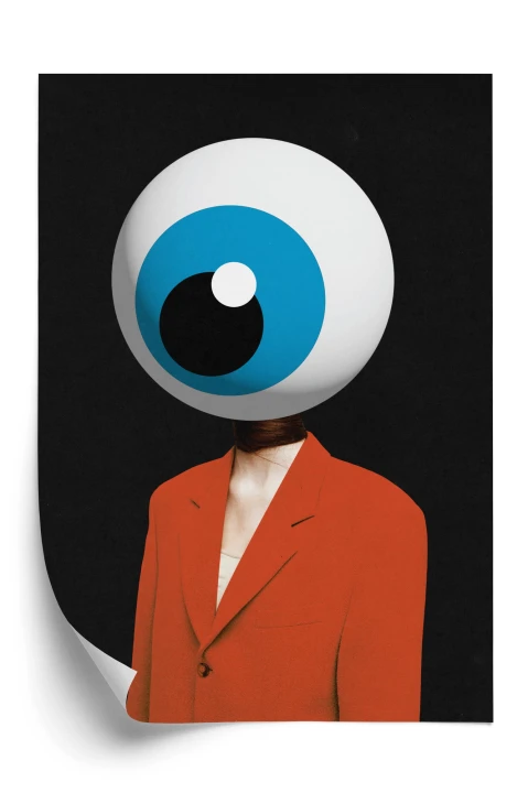 Plakat Surrealistyczna Obserwacja