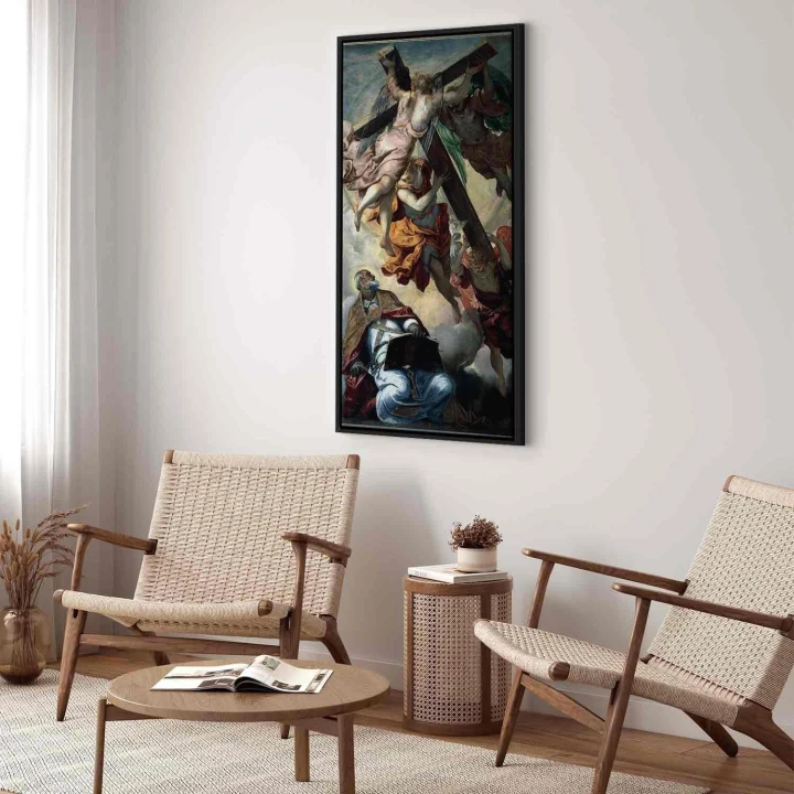 Obraz - Tintoretto – Objawienie Krzyża św Piotrowiowi