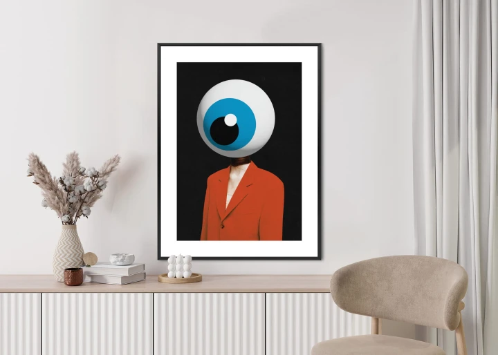 Plakat Surrealistyczna Obserwacja