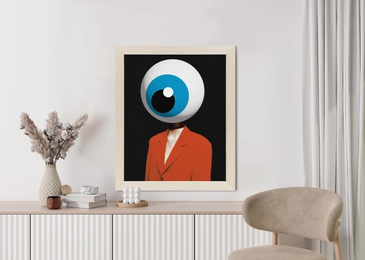 Plakat Surrealistyczna Obserwacja