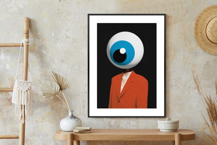 Plakat Surrealistyczna Obserwacja