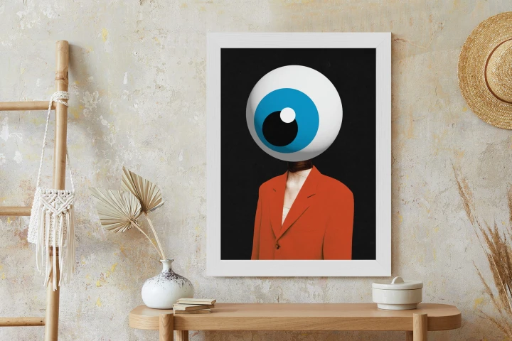 Plakat Surrealistyczna Obserwacja