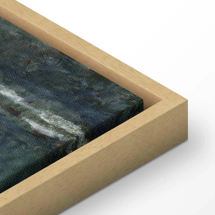 Obraz - Claude Monet – Nenufary (lilie wodne): zielone refleksy