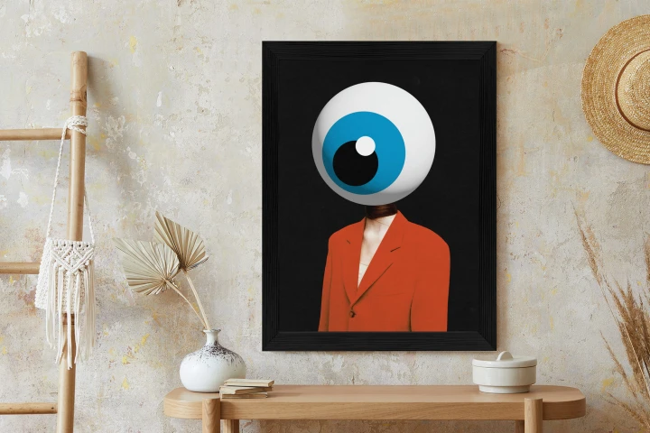 Plakat Surrealistyczna Obserwacja