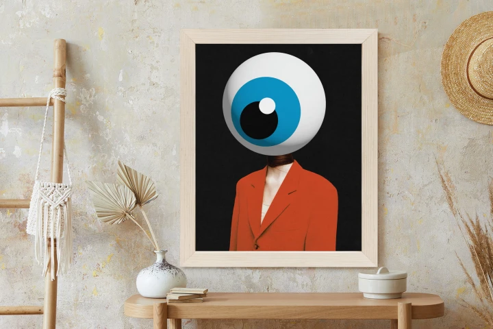 Plakat Surrealistyczna Obserwacja