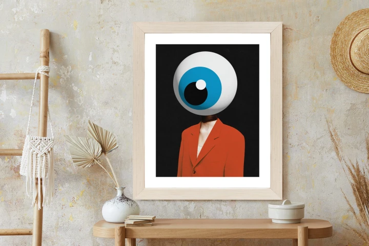 Plakat Surrealistyczna Obserwacja