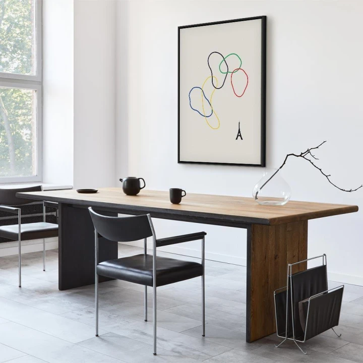Obraz - Kolorowe koła- grafika cyfrowa - minimalizm