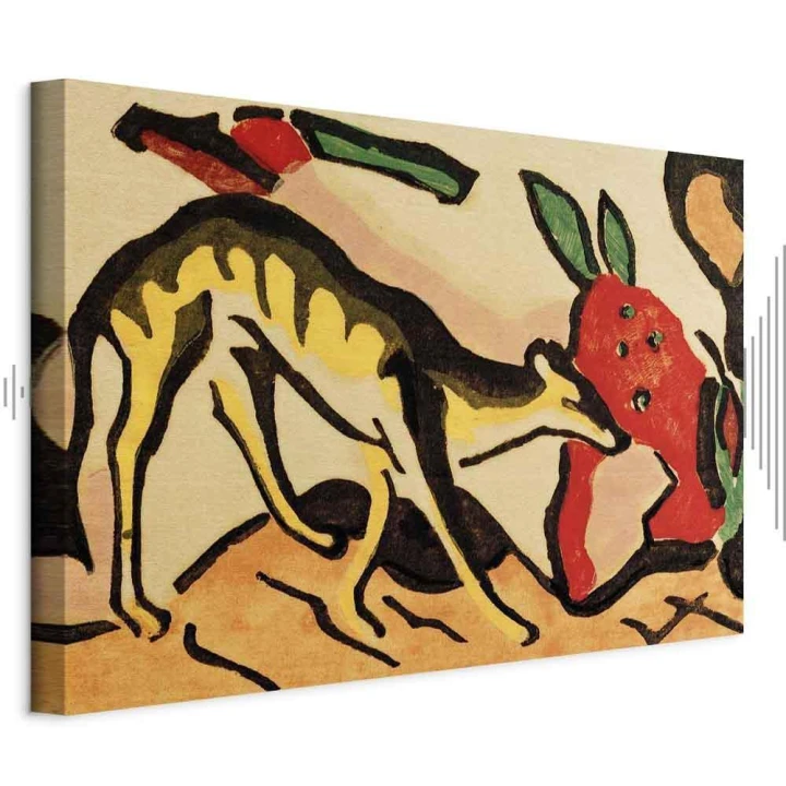 Obraz - Franz Marc – Fabeltier
