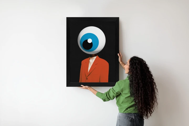 Plakat Surrealistyczna Obserwacja