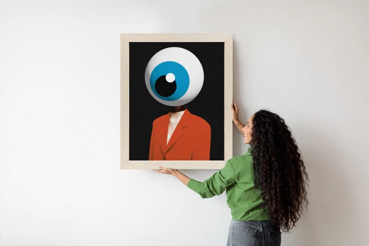 Plakat Surrealistyczna Obserwacja