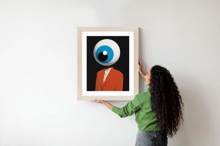 Plakat Surrealistyczna Obserwacja