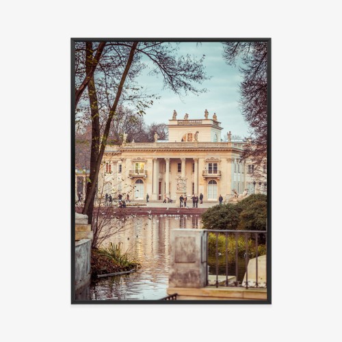 Plakat Pałac Królewski Na Wodzie W Łazienkach Królewskich