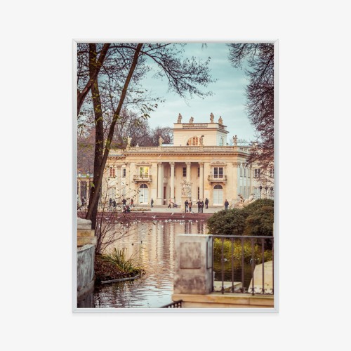 Plakat Pałac Królewski Na Wodzie W Łazienkach Królewskich