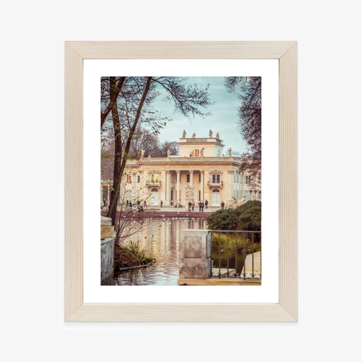 Plakat Pałac Królewski Na Wodzie W Łazienkach Królewskich