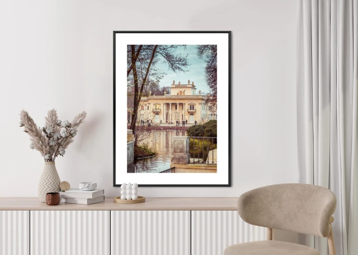 Plakat Pałac Królewski Na Wodzie W Łazienkach Królewskich