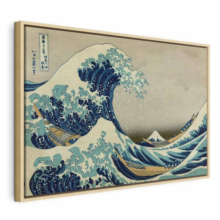 Obraz - Hokusai Katsushika – Wielka fala w Kanagawie