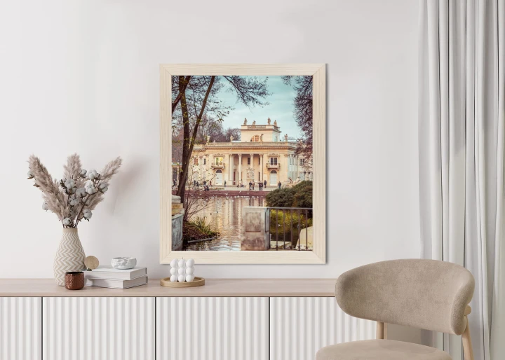 Plakat Pałac Królewski Na Wodzie W Łazienkach Królewskich