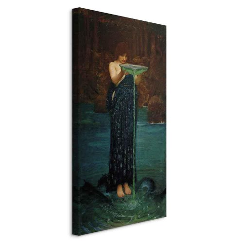 Obraz - John William Waterhouse – Zazdrosna Kirke