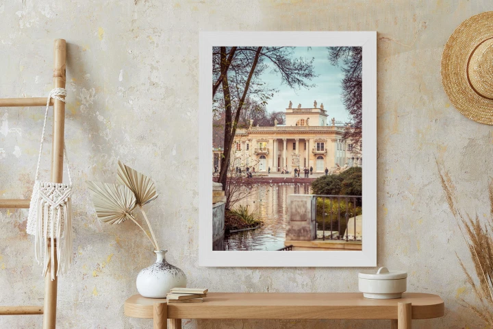 Plakat Pałac Królewski Na Wodzie W Łazienkach Królewskich