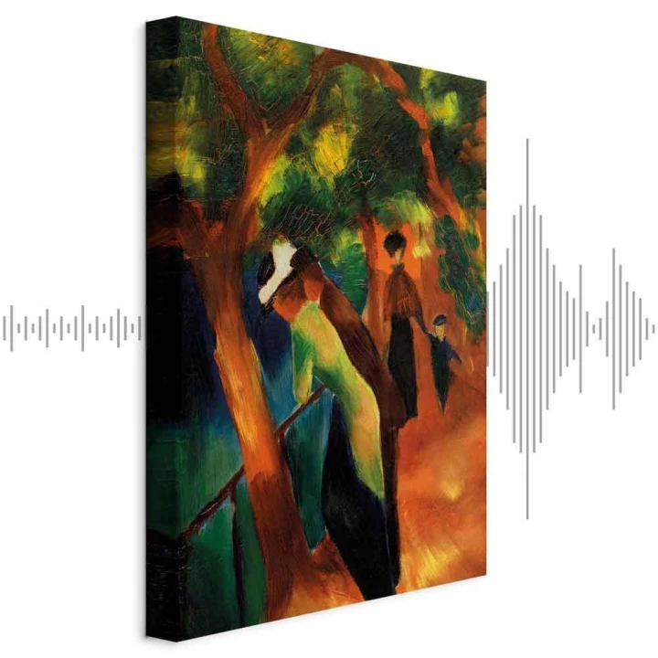 Obraz - August Macke – Słoneczna ścieżka