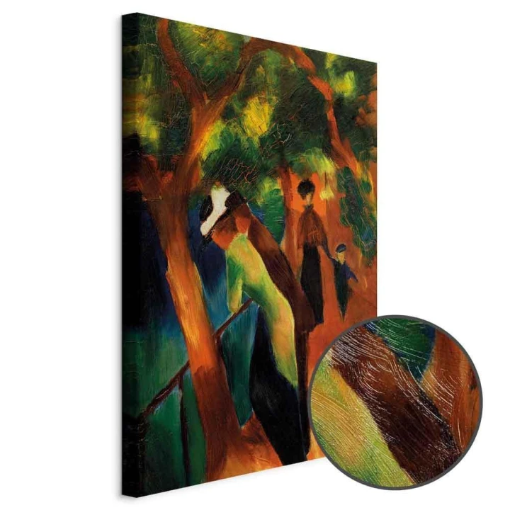 Obraz - August Macke – Słoneczna ścieżka