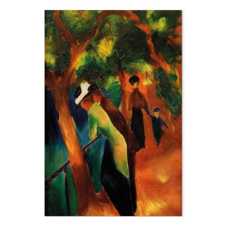 Obraz - August Macke – Słoneczna ścieżka