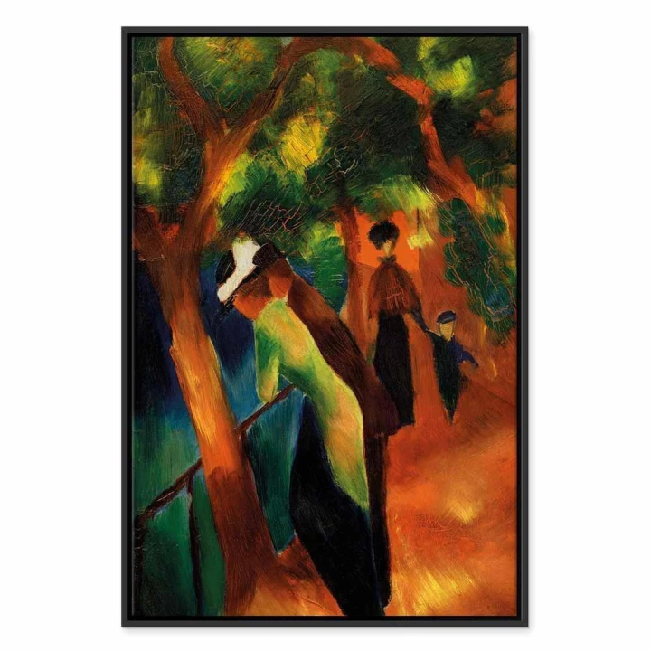 Obraz - August Macke – Słoneczna ścieżka