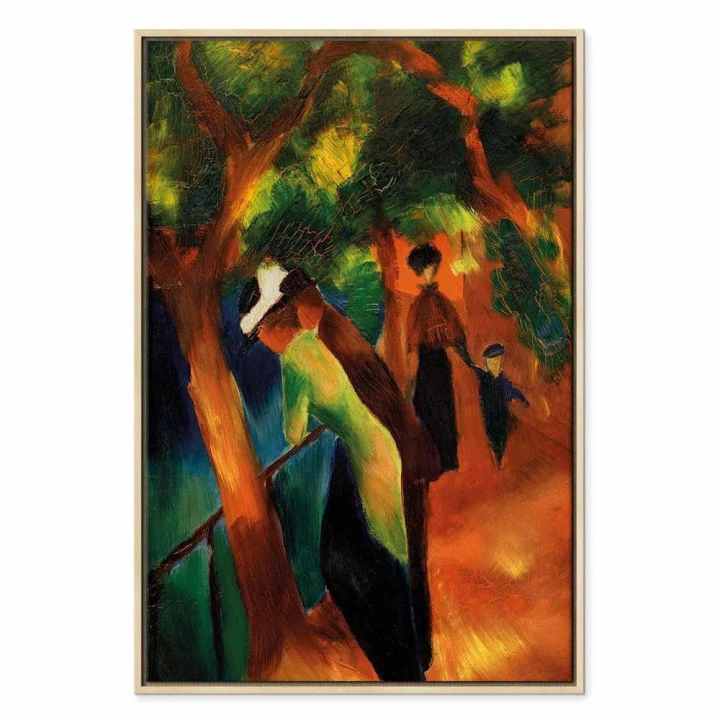 Obraz - August Macke – Słoneczna ścieżka