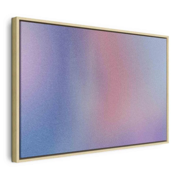 Obraz - Tęczowy gradient - delikatny wielokolorowy gradient przypominający mgłę