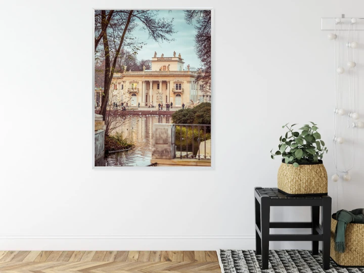 Plakat Pałac Królewski Na Wodzie W Łazienkach Królewskich
