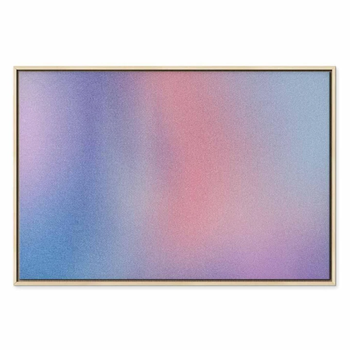 Obraz - Tęczowy gradient - delikatny wielokolorowy gradient przypominający mgłę