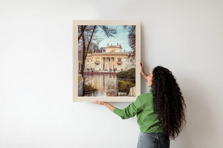 Plakat Pałac Królewski Na Wodzie W Łazienkach Królewskich