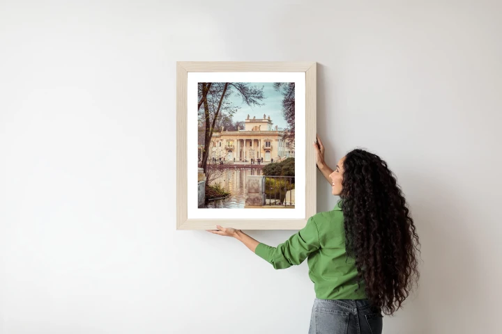 Plakat Pałac Królewski Na Wodzie W Łazienkach Królewskich